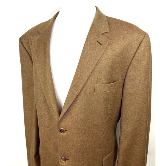 John W Nordstrom x Loro Piana Mens Pure Cashmere 50R Sport Coat Blazer 2 Button - Picture 1 of 12